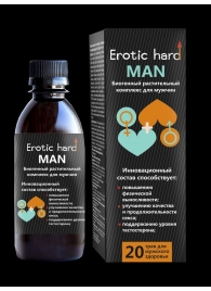 Мужской биогенный концентрат для усиления эрекции Erotic hard Man - 250 мл. - Erotic Hard - купить с доставкой в Великом Новгороде