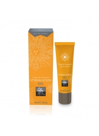 Возбуждающий интимный гель STIMULATION GEL Ginger   Cinnamon - 30 мл. - Shiatsu - купить с доставкой в Великом Новгороде