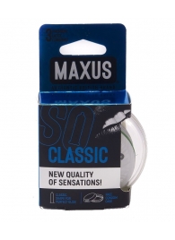 Классические презервативы в пластиковом кейсе MAXUS Classic - 3 шт. - Maxus - купить с доставкой в Великом Новгороде