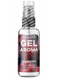 Интимный лубрикант EGZO AROMA с ароматом малины - 50 мл. - EGZO - купить с доставкой в Великом Новгороде