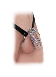 Кольцо верности Extreme Chastity Belt с фиксацией головки - Pipedream - купить с доставкой в Великом Новгороде