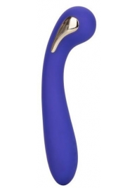 Фиолетовый вибромассажер с электростимуляцией Intimate Estim Petite G Wand - 19 см. - California Exotic Novelties - купить с доставкой в Великом Новгороде