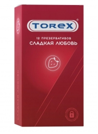 Презервативы Torex  Сладкая любовь  с ароматом клубники - 12 шт. - Torex - купить с доставкой в Великом Новгороде