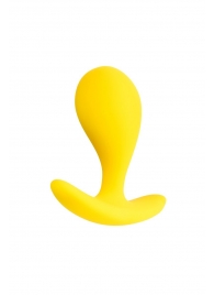 Желтая анальная втулка Blob - 5,5 см. - ToyFa в Великом Новгороде Желтая анальная втулка Blob - 5,5 см. - ToyFa