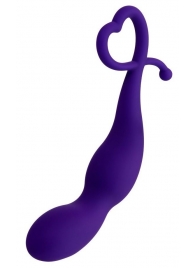 Фиолетовый анальный стимулятор Wlap - 16 см. - ToyFa в Великом Новгороде Фиолетовый анальный стимулятор Wlap - 16 см. - ToyFa