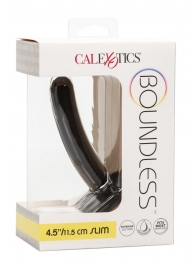 Черный анальный стимулятор Boundless 4.5” Slim Probe - 11,5 см. - California Exotic Novelties - купить с доставкой в Великом Новгороде