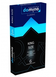 Презервативы увеличенного размера DOMINO Classic King size - 6 шт. - Domino - купить с доставкой в Великом Новгороде