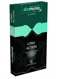 Презервативы с пролонгирующим эффектом DOMINO Classic Long action - 6 шт. - Domino - купить с доставкой в Великом Новгороде