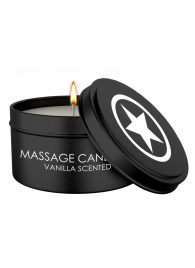 Массажная свеча с ароматом ванили Massage Candle - Shots Media BV - купить с доставкой в Великом Новгороде