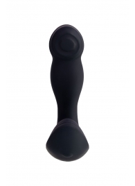 Черный вибростимулятор простаты Mounto с пультом ДУ - 12,5 см. - Erotist Adult Toys - в Великом Новгороде купить с доставкой