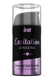 Женский возбуждающий интимный гель Excitation Ginseng - 15 мл. - INTT - купить с доставкой в Великом Новгороде