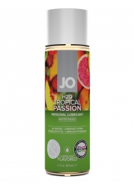 Лубрикант на водной основе с ароматом тропических фруктов JO Flavored Tropical Passion - 60 мл. - System JO - купить с доставкой в Великом Новгороде