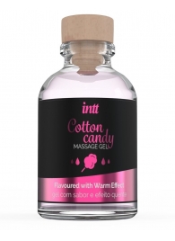 Массажный гель с согревающим эффектом Cotton Candy - 30 мл. - INTT - купить с доставкой в Великом Новгороде