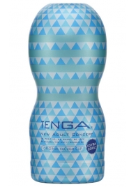 Мастурбатор с охлаждающей смазкой TENGA Original Vacuum Cup Extra Cool - Tenga - в Великом Новгороде купить с доставкой