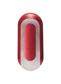 Красный мастурбатор Flip Zero Red   Warmer с подогревом - Tenga - в Великом Новгороде купить с доставкой