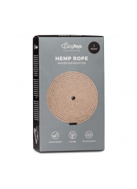 Пеньковая веревка для связывания Hemp Rope - 5 м. - Easy toys - купить с доставкой в Великом Новгороде