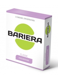 Классические презервативы Bariera Classic - 3 шт. - Bariera - купить с доставкой в Великом Новгороде