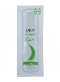 Лубрикант на водной основе pjur WOMAN Aloe - 2 мл. - Pjur - купить с доставкой в Великом Новгороде