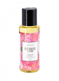 Массажное масло Pleasure Lab Delicate с ароматом пиона и пачули - 50 мл. - Pleasure Lab - купить с доставкой в Великом Новгороде