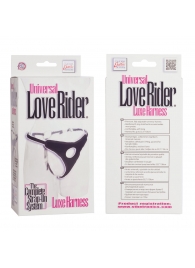 Трусы для страпона с универсальным креплением Universal Love Rider Luxe Harness - California Exotic Novelties - купить с доставкой в Великом Новгороде