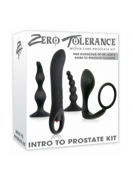 Набор стимуляторов простаты Intro To Prostate Kit - Zero Tolerance - в Великом Новгороде купить с доставкой