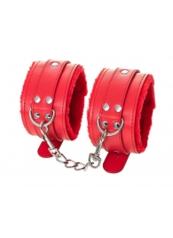 Красные оковы Anonymo из искусственной кожи - ToyFa - купить с доставкой в Великом Новгороде
