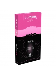 Презервативы с точками и рёбрышками DOMINO Classic Extase - 6 шт. - Domino - купить с доставкой в Великом Новгороде