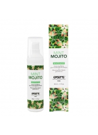 Разогревающее массажное масло с ароматом мохито Gourmet Mint Mojito - 50 мл. - Exsens - купить с доставкой в Великом Новгороде