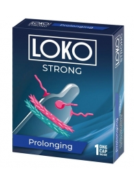 Стимулирующая насадка на пенис LOKO STRONG с продлевающим эффектом - Sitabella - в Великом Новгороде купить с доставкой