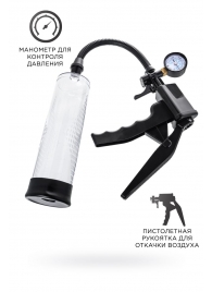 Прозрачная механическая помпа для пениса Viggo - Sexus - в Великом Новгороде купить с доставкой