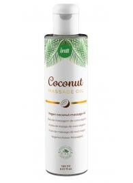 Массажное масло Vegan Coconut - 150 мл. - INTT - купить с доставкой в Великом Новгороде