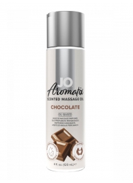 Массажное масло JO Aromatix Massage Oil Chocolate с ароматом шоколада - 120 мл. - System JO - купить с доставкой в Великом Новгороде