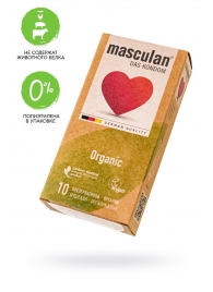 Экологически чистые презервативы Masculan Organic - 10 шт. - Masculan - купить с доставкой в Великом Новгороде