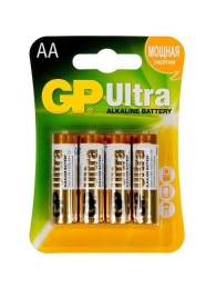 Батарейки алкалиновые GP Ultra Alkaline AA/LR6 - 4 шт. - Элементы питания - купить с доставкой в Великом Новгороде