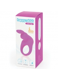 Фиолетовое эрекционное виброкольцо Happy Rabbit Rechargeable Rabbit Cock Ring - Happy Rabbit - в Великом Новгороде купить с доставкой