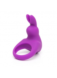 Фиолетовое эрекционное виброкольцо Happy Rabbit Rechargeable Rabbit Cock Ring - Happy Rabbit - в Великом Новгороде купить с доставкой