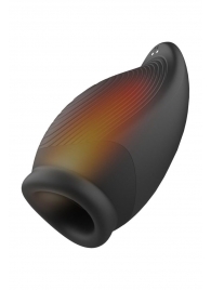 Мастурбатор с вибрацией и функцией нагрева Squeezable Stroker - Dream Toys - в Великом Новгороде купить с доставкой