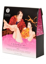 Соль для ванны Lovebath Dragon Fruit, превращающая воду в гель - 650 гр. - Shunga - купить с доставкой в Великом Новгороде