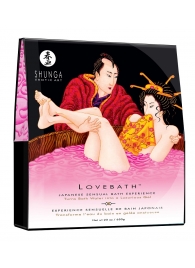 Соль для ванны Lovebath Dragon Fruit, превращающая воду в гель - 650 гр. - Shunga - купить с доставкой в Великом Новгороде