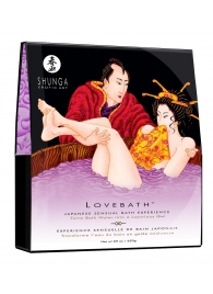 Соль для ванны Lovebath Sensual lotus, превращающая воду в гель - 650 гр. - Shunga - купить с доставкой в Великом Новгороде