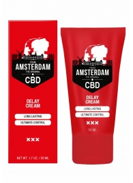 Крем-пролонгатор CBD from Amsterdam Delay Cream - 50 мл. - Shots Media BV - купить с доставкой в Великом Новгороде