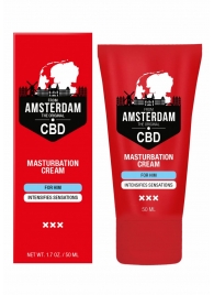 Крем для мастурбации для мужчин CBD from Amsterdam Masturbation Cream For Him - 50 мл. - Shots Media BV - купить с доставкой в Великом Новгороде