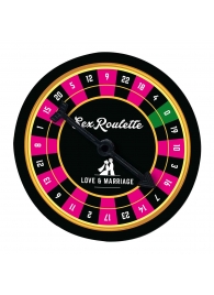 Настольная игра-рулетка Sex Roulette Love   Marriage - Tease&Please - купить с доставкой в Великом Новгороде