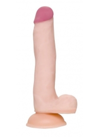 Телесный фаллоимитатор-реалистик Minc - 21 см. - A-toys купить с доставкой в интернет-магазине Orgasmix в Великом Новгороде Телесный фаллоимитатор-реалистик Minc - 21 см. - A-toys