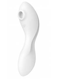 Белый вибратор 3-в-1 Curvy Trinity 5+ - Satisfyer