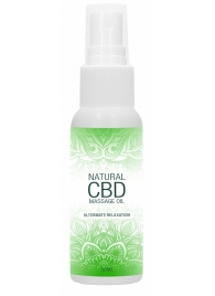 Массажное масло Natural CBD Massage Oil - 50 мл. - Shots Media BV - купить с доставкой в Великом Новгороде