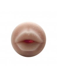 Телесный мастурбатор-ротик Oral Mini Masturbator - Adrien Lastic - в Великом Новгороде купить с доставкой