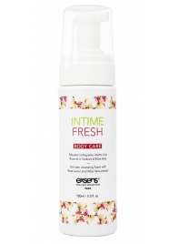 Органическая интимная очищающая пенка Intime Fresh - 150 мл. - Exsens - купить с доставкой в Великом Новгороде