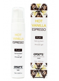 Возбуждающий гель Hot Vanilla Espresso Arousal Gel - 15 мл. - Exsens - купить с доставкой в Великом Новгороде