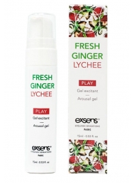 Возбуждающий гель Fresh Ginger Lychee Arousal Gel - 15 мл. - Exsens - купить с доставкой в Великом Новгороде